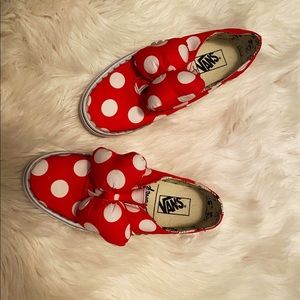 Vans Minnie Mouse Slip on Sneakers